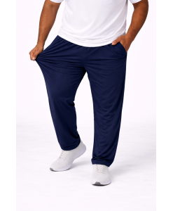 Calça Tactel Elastano *sem forro* P ao Plus size Butu Biru Marinho